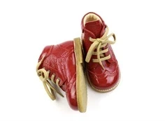 Angulus mørk rød lak begyndersko 